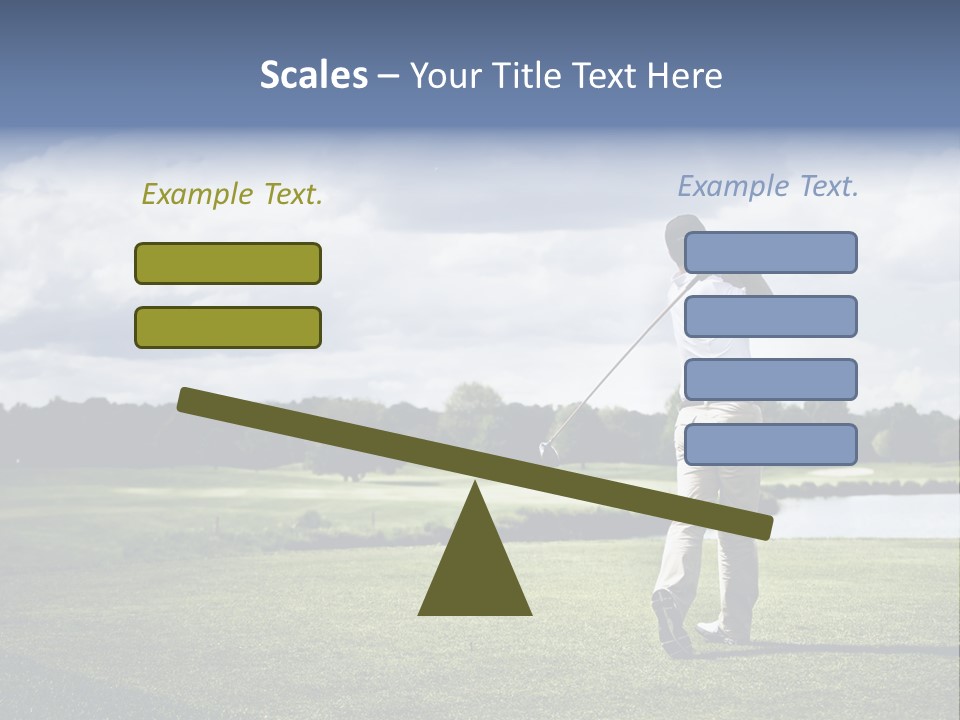 Active Sport Color PowerPoint Template