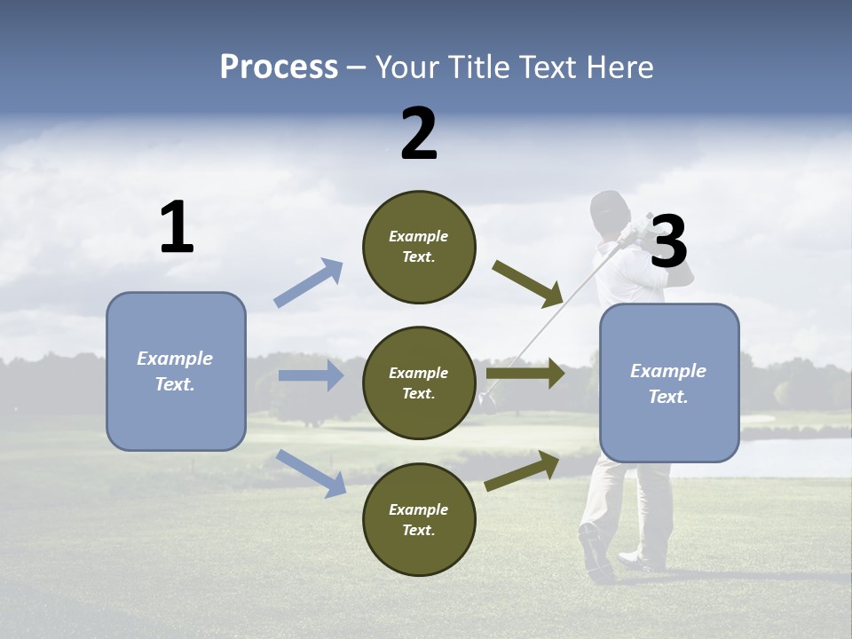 Active Sport Color PowerPoint Template
