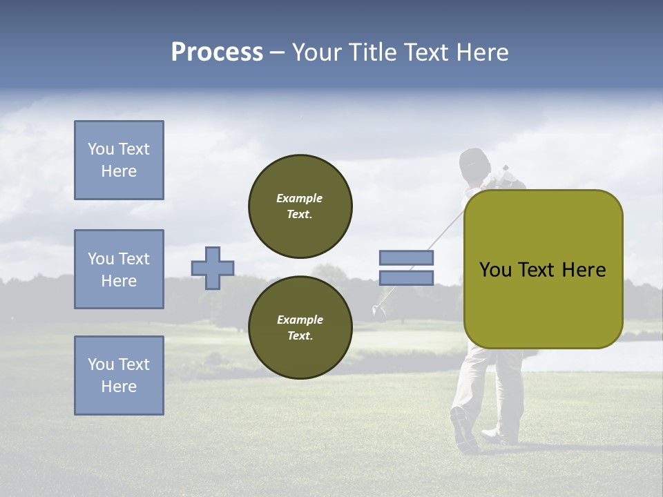 Active Sport Color PowerPoint Template