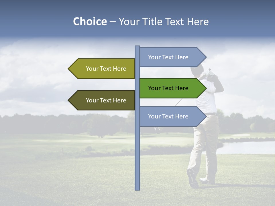 Active Sport Color PowerPoint Template