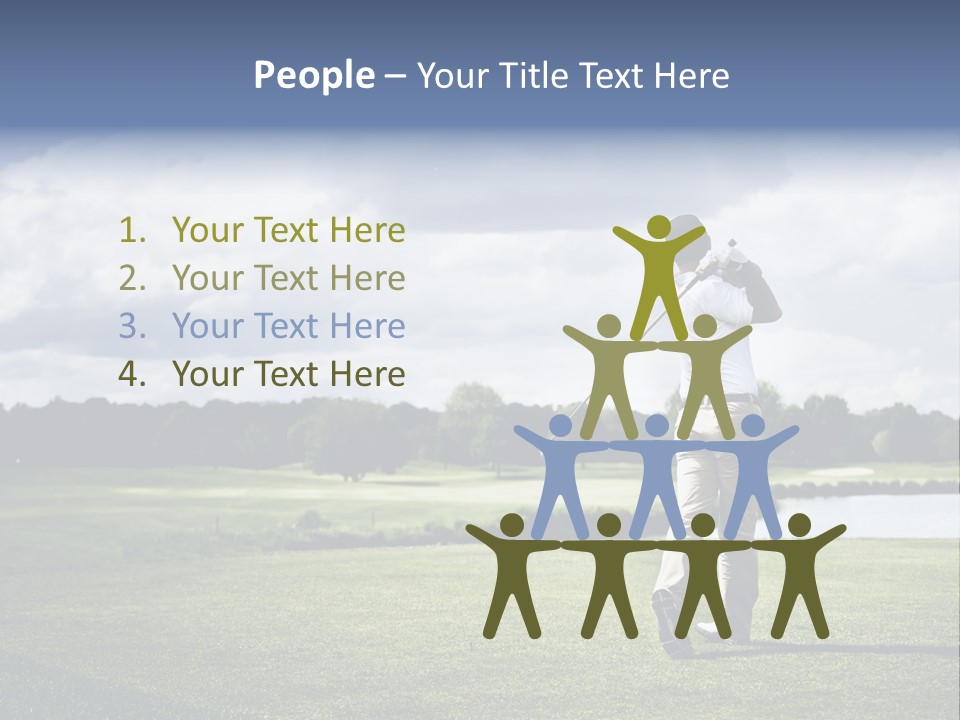 Active Sport Color PowerPoint Template