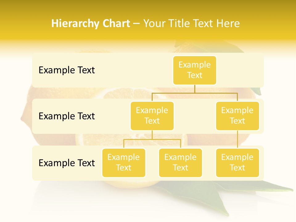 Lemon Ripe Fruit PowerPoint Template