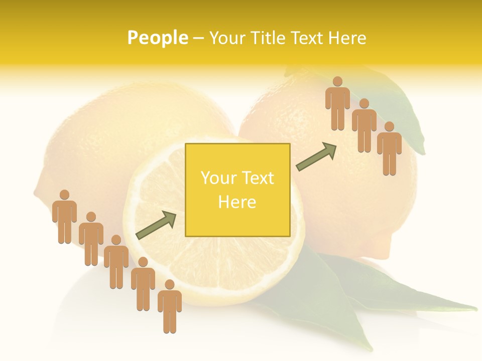 Lemon Ripe Fruit PowerPoint Template