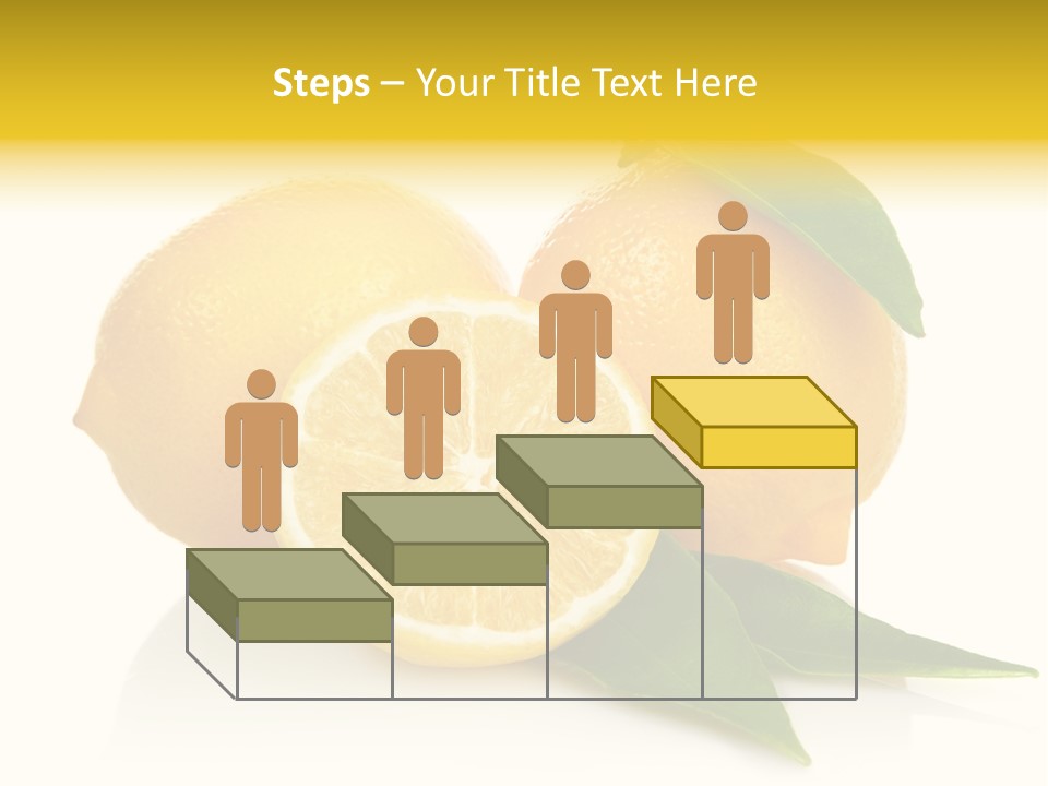 Lemon Ripe Fruit PowerPoint Template