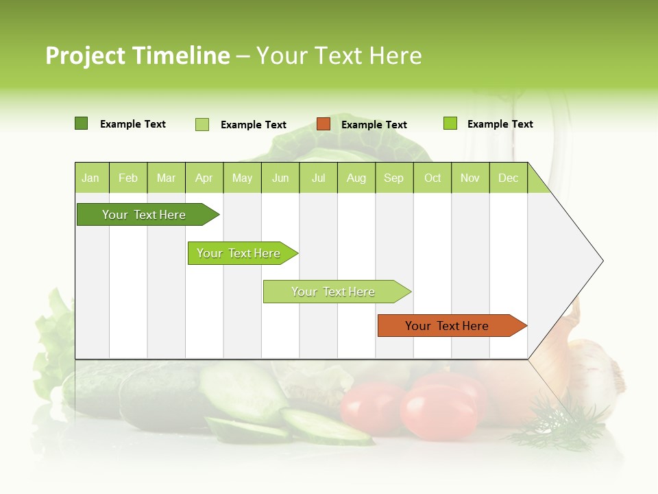 Background Cucumber Oil PowerPoint Template
