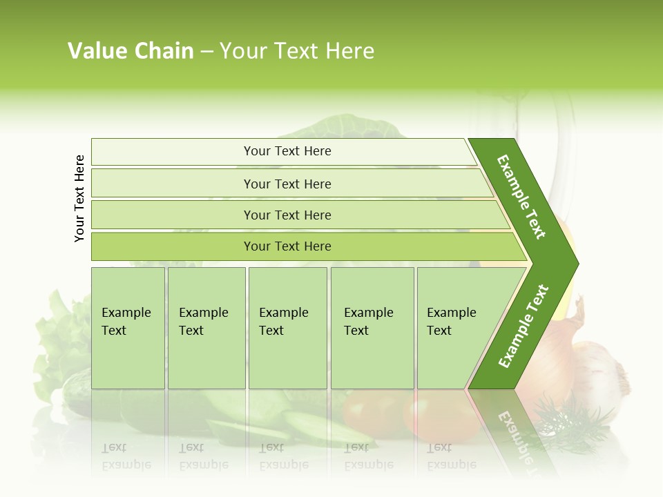 Background Cucumber Oil PowerPoint Template