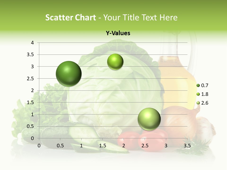 Background Cucumber Oil PowerPoint Template