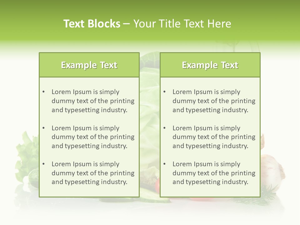 Background Cucumber Oil PowerPoint Template