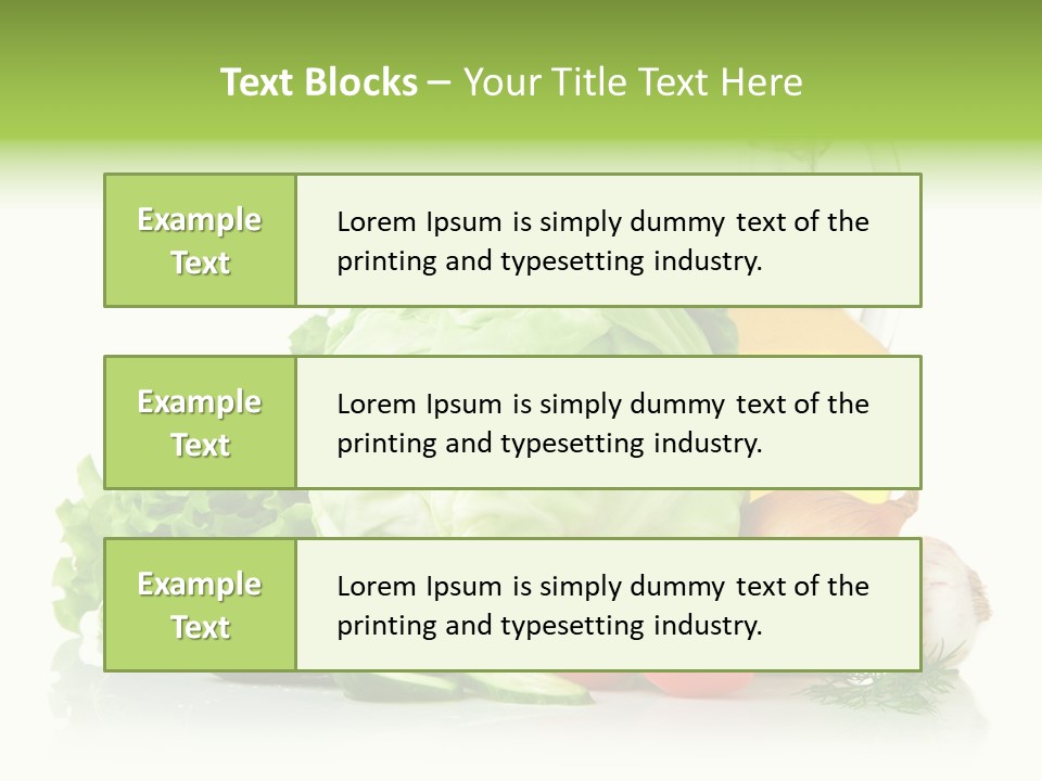 Background Cucumber Oil PowerPoint Template