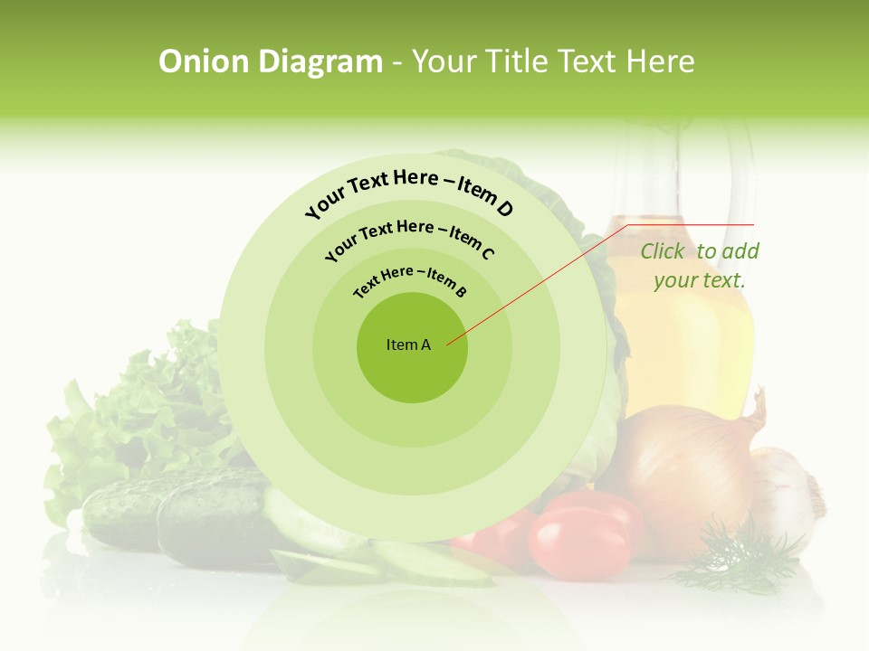 Background Cucumber Oil PowerPoint Template