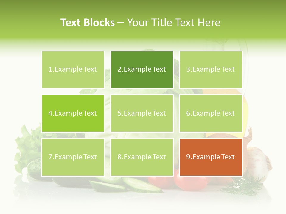 Background Cucumber Oil PowerPoint Template