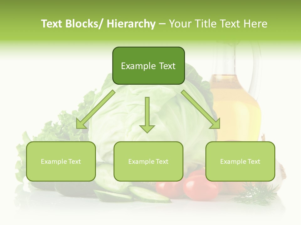 Background Cucumber Oil PowerPoint Template