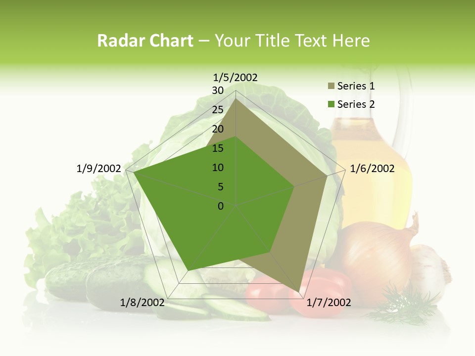 Background Cucumber Oil PowerPoint Template