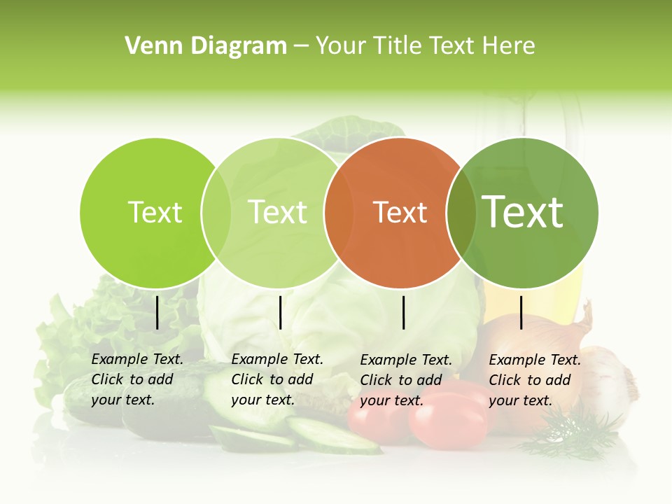 Background Cucumber Oil PowerPoint Template