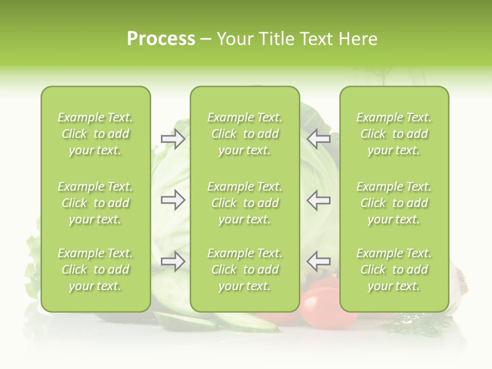 Background Cucumber Oil PowerPoint Template