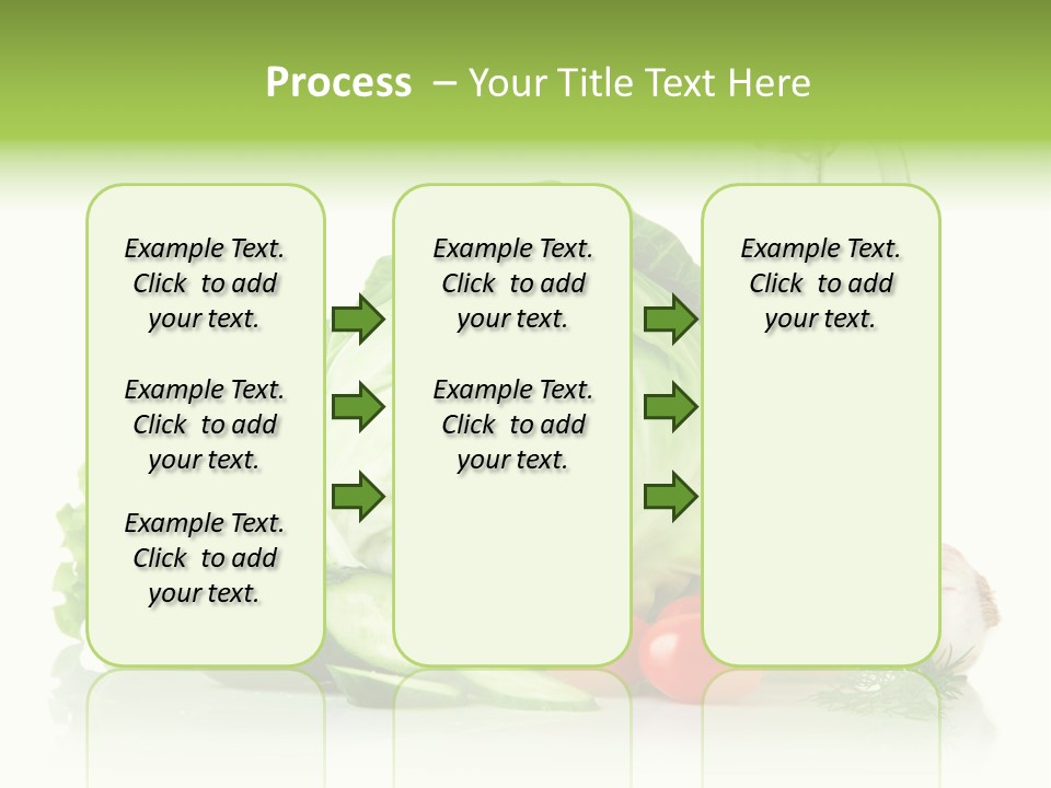 Background Cucumber Oil PowerPoint Template
