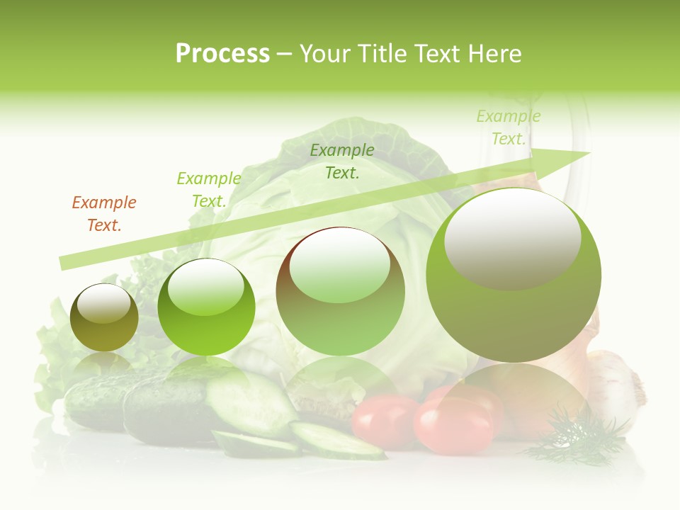 Background Cucumber Oil PowerPoint Template