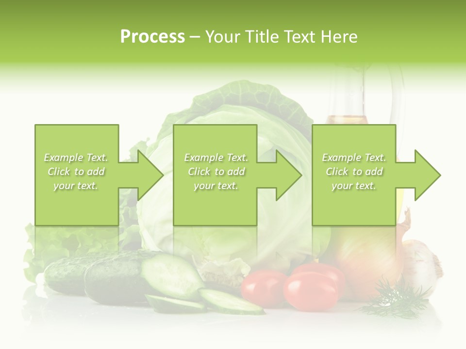Background Cucumber Oil PowerPoint Template
