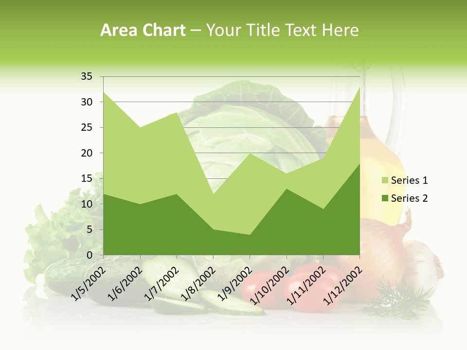 Background Cucumber Oil PowerPoint Template