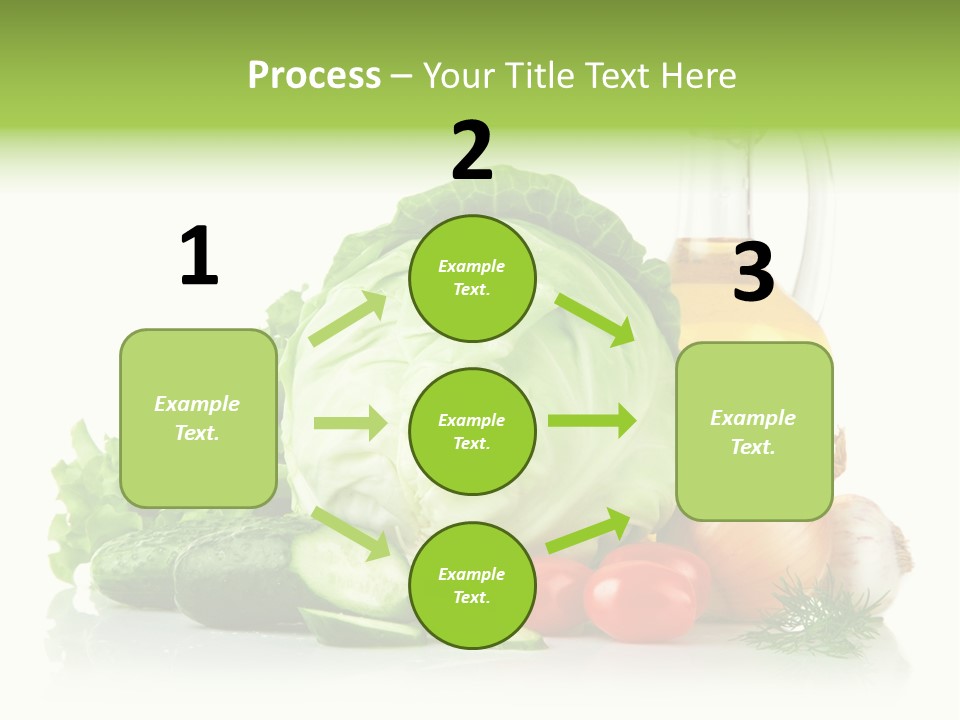 Background Cucumber Oil PowerPoint Template