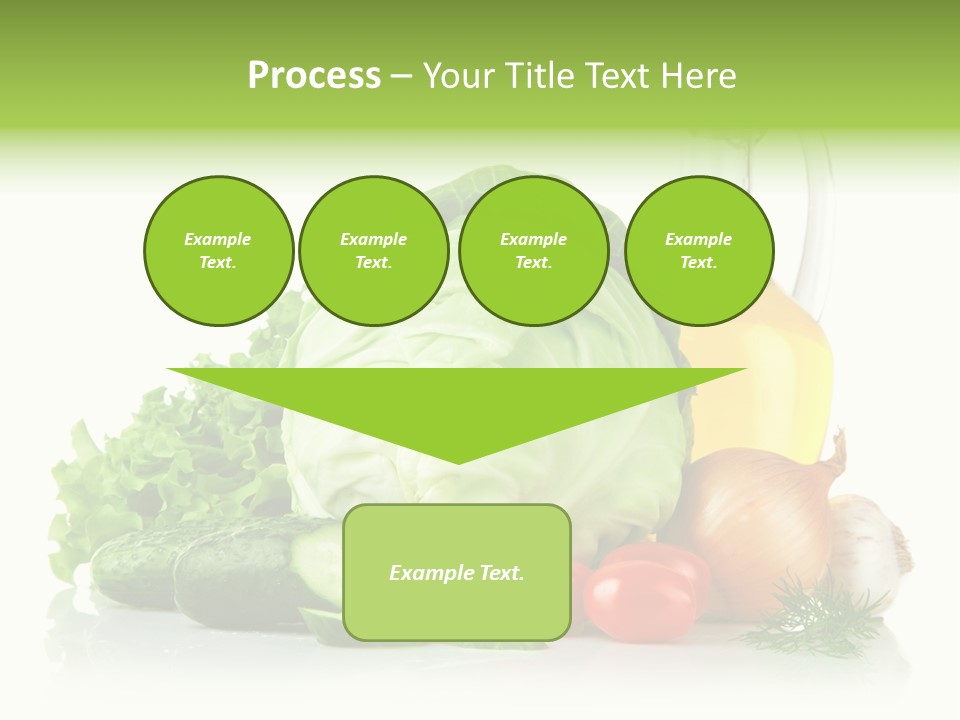 Background Cucumber Oil PowerPoint Template