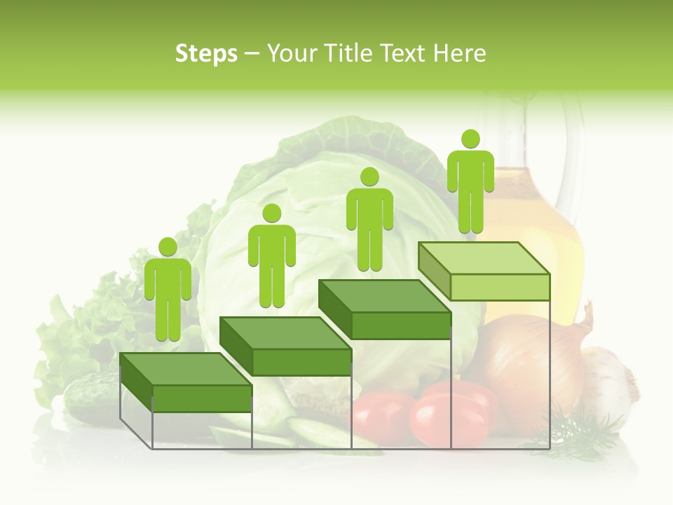 Background Cucumber Oil PowerPoint Template