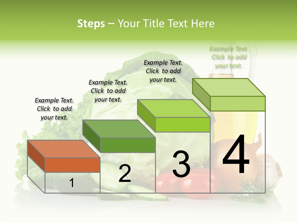 Background Cucumber Oil PowerPoint Template