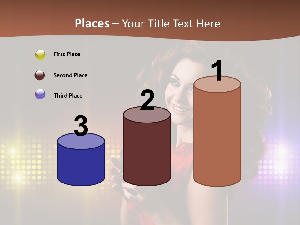 Beauty Aside Nightlife PowerPoint Template