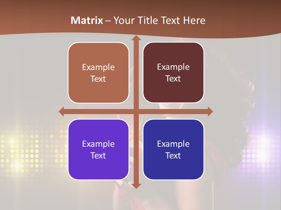 Beauty Aside Nightlife PowerPoint Template