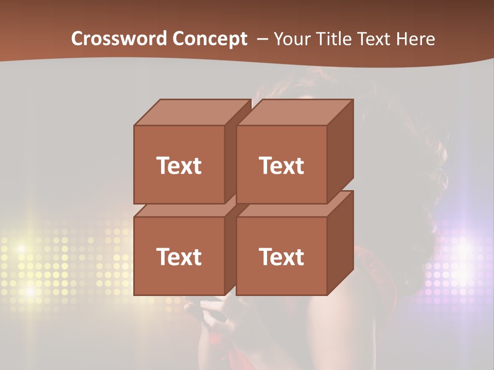 Beauty Aside Nightlife PowerPoint Template