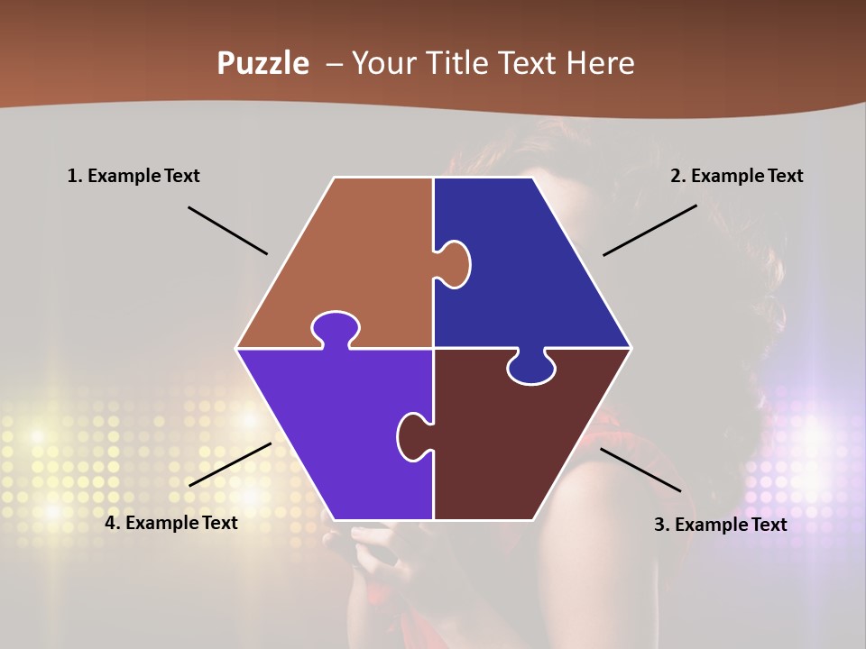 Beauty Aside Nightlife PowerPoint Template