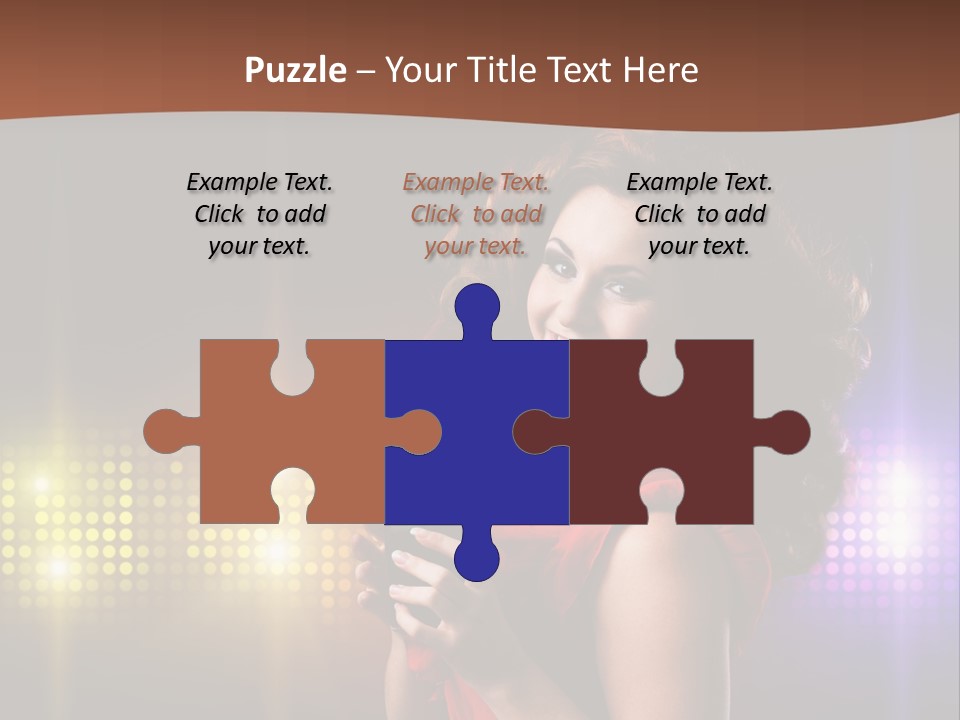 Beauty Aside Nightlife PowerPoint Template