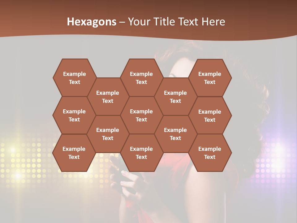 Beauty Aside Nightlife PowerPoint Template