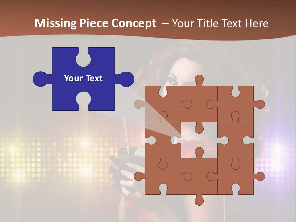 Beauty Aside Nightlife PowerPoint Template