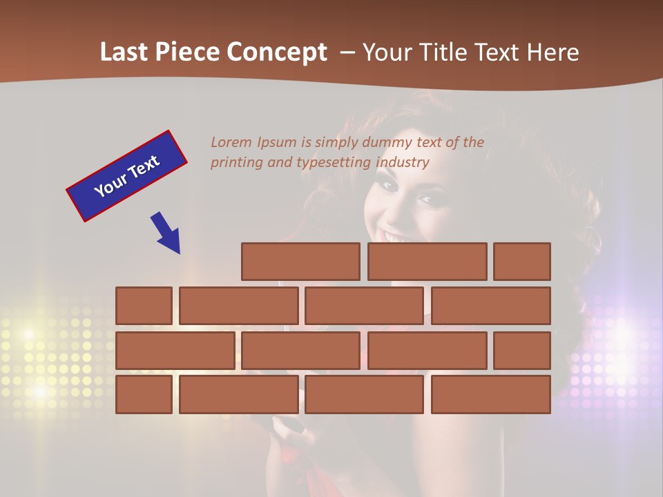 Beauty Aside Nightlife PowerPoint Template