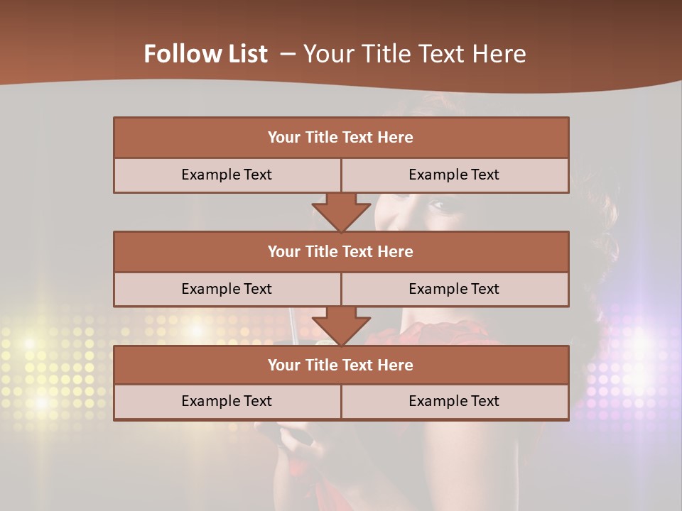 Beauty Aside Nightlife PowerPoint Template