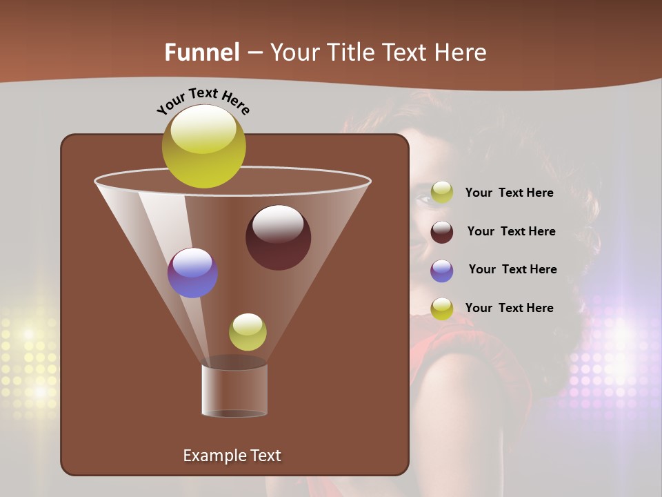 Beauty Aside Nightlife PowerPoint Template