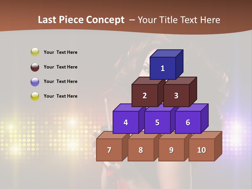 Beauty Aside Nightlife PowerPoint Template