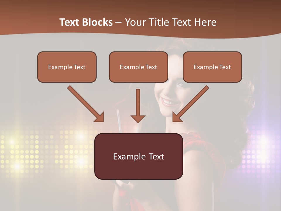 Beauty Aside Nightlife PowerPoint Template