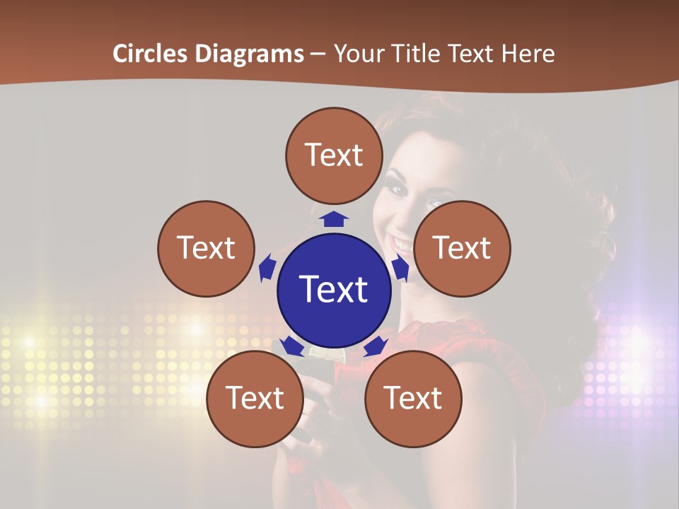 Beauty Aside Nightlife PowerPoint Template