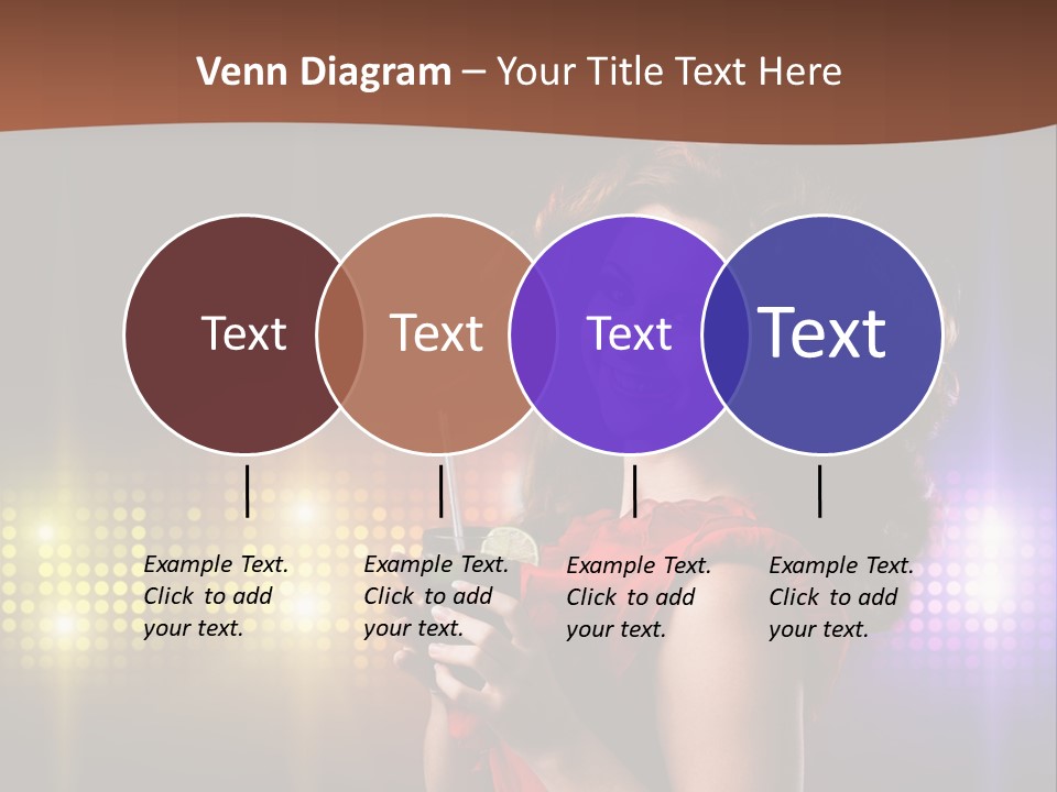 Beauty Aside Nightlife PowerPoint Template