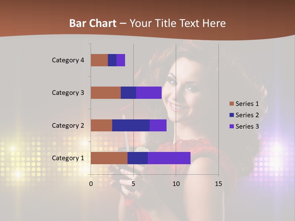 Beauty Aside Nightlife PowerPoint Template