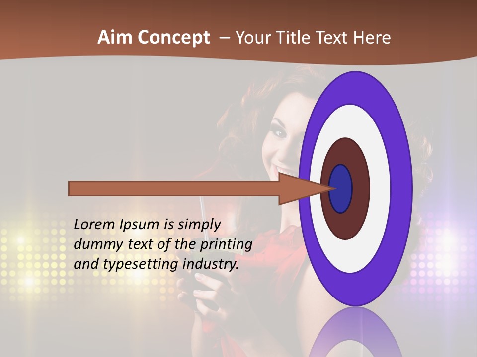 Beauty Aside Nightlife PowerPoint Template