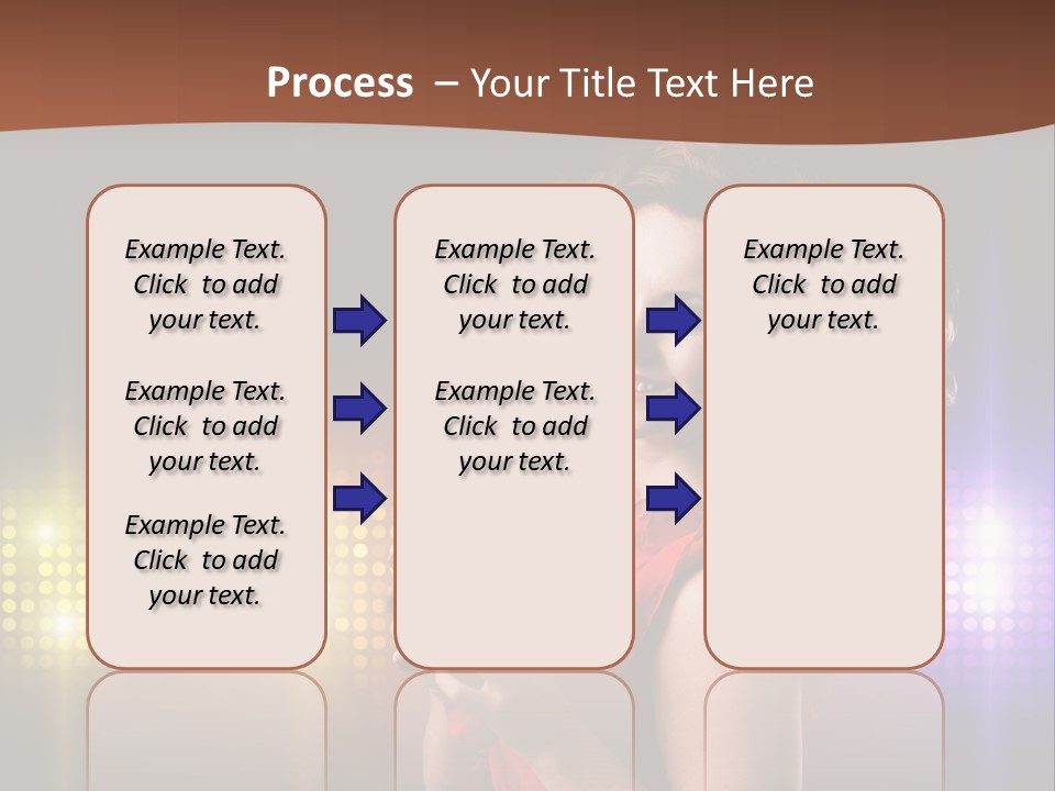 Beauty Aside Nightlife PowerPoint Template