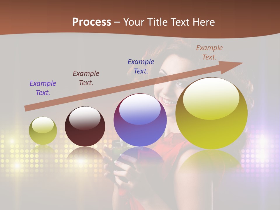 Beauty Aside Nightlife PowerPoint Template