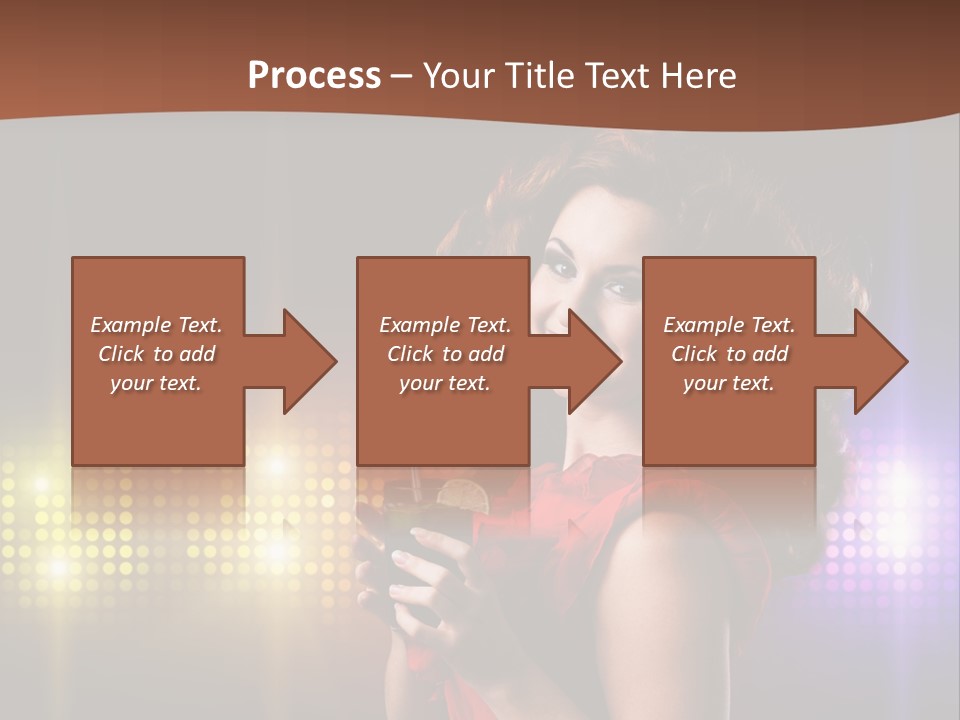 Beauty Aside Nightlife PowerPoint Template
