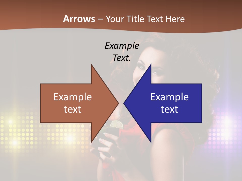 Beauty Aside Nightlife PowerPoint Template