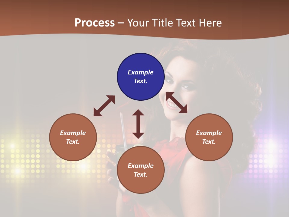 Beauty Aside Nightlife PowerPoint Template