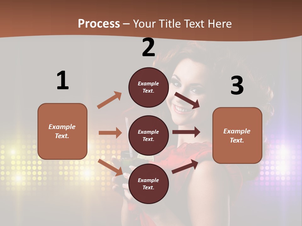 Beauty Aside Nightlife PowerPoint Template