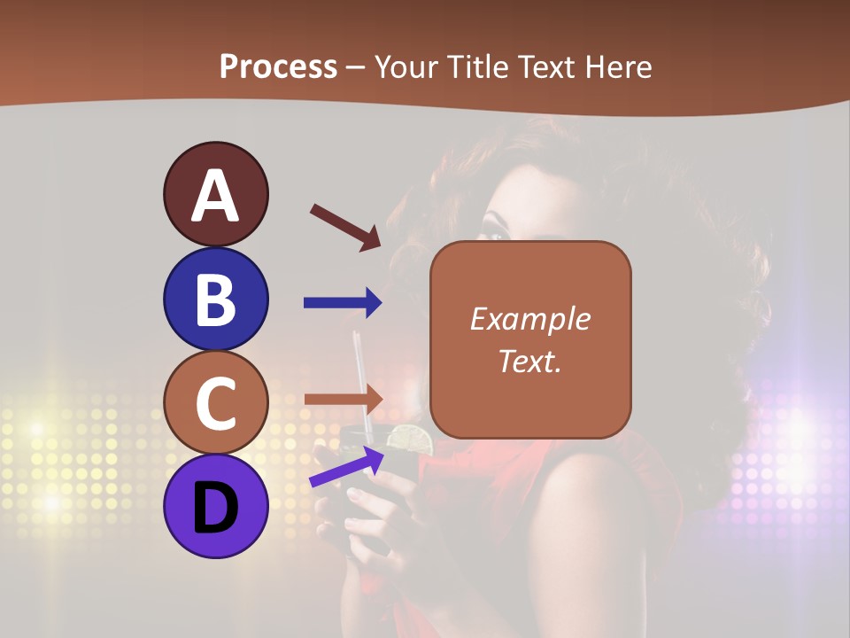 Beauty Aside Nightlife PowerPoint Template
